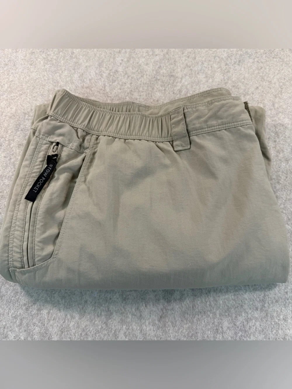 The North Face Men's Tan Ripstop Cargo Utility/Hiking Pants Sz XL IS 34” c.2010